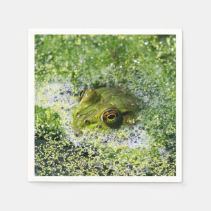 Frog Eyes in a Pond Napkin