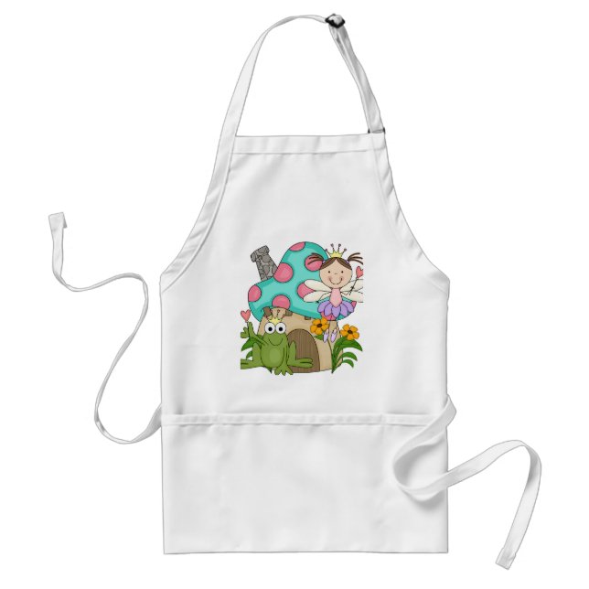 Frog Fairy Toadstool House Tshirts and Gifts Standard Apron (Front)