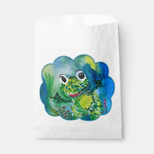 Frog Favour Bag (Front)
