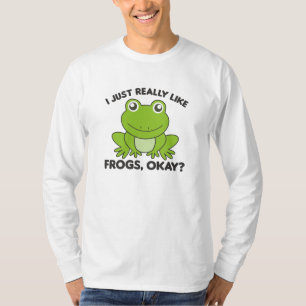 Frog Favourite Animal Sweet Frogs For Animal Lover T-Shirt