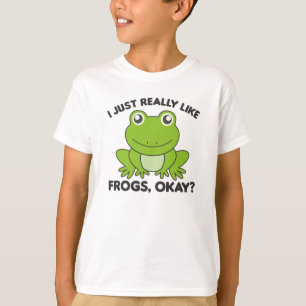 Frog Favourite Animal Sweet Frogs For Animal Lover T-Shirt