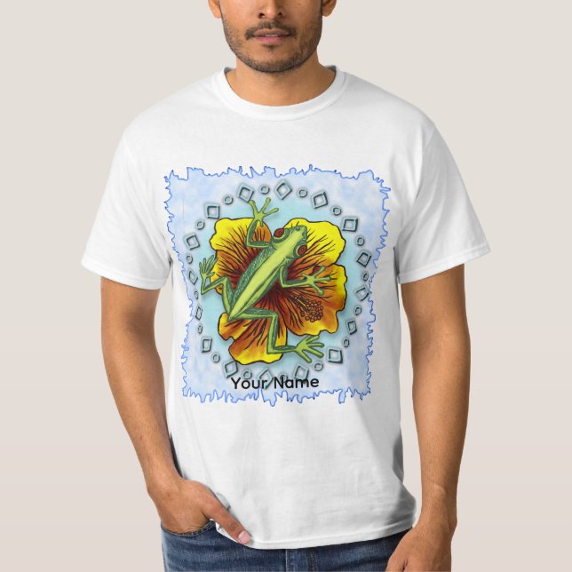 Frog Flower T-Shirt (Front)