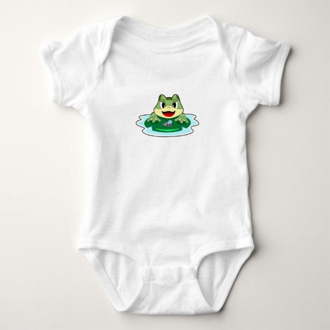 Frog Fly Baby Bodysuit (Front)
