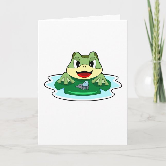 Frog Fly Card (Front)