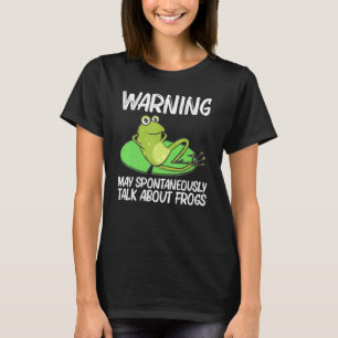 Frog For Men Women Cute Bullfrog Toad Tadpole _7 T-Shirt