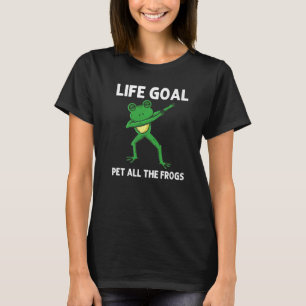 Frog For Men Women Dabbing Green Tree Toad Animal T-Shirt