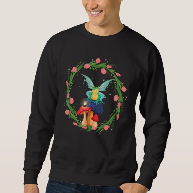 Frog Forestcore Farmcore Sweatshirt (Front)