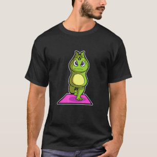 Frog Frog Yoga Poses Sports Gymnastics Ohm Heartbe T-Shirt