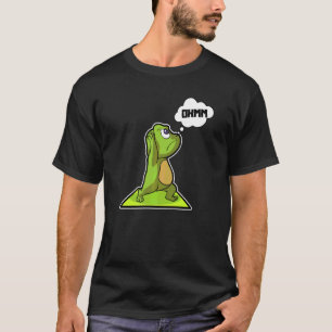 Frog Frog Yoga Poses Sports Gymnastics Ohm Heartbe T-Shirt