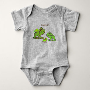 Frog Fun Baby Bodysuit