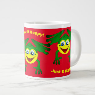 Frog Fun Chilly Day  Large Coffee Mug