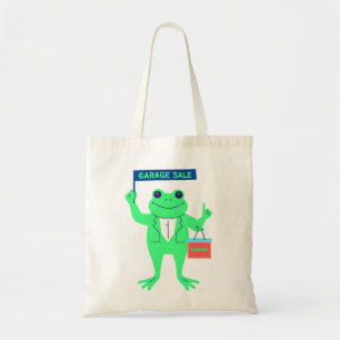 Frog Garage Sale Lover Tote Bag