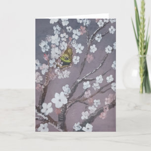 frog going through space time continuem on to cher thank you card