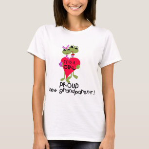 Frog Grandparent of Girl Tshirts and Gifts