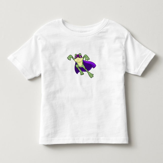 Frog Hero Toddler T-shirt (Front)