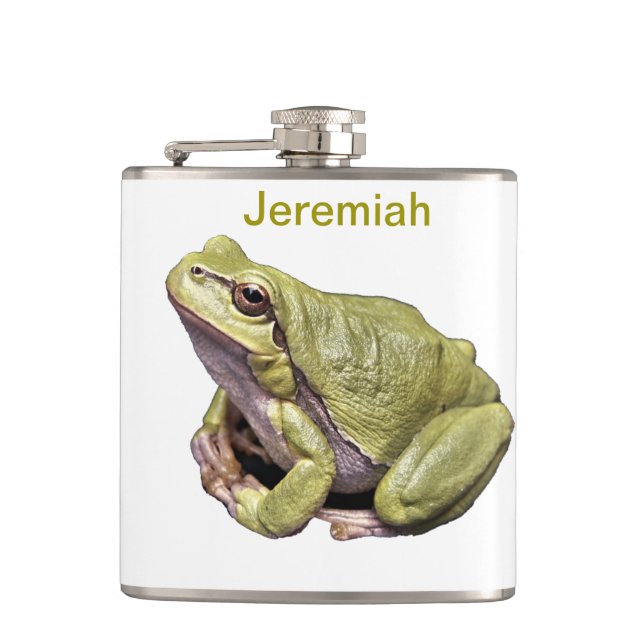 Frog Hip Flask (Front)