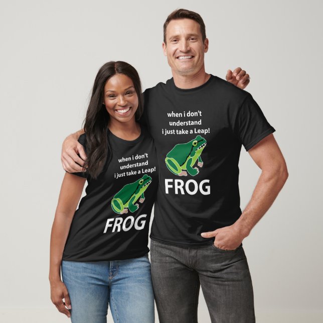 Frog  I Just Take A Leap Frog T-Shirt (Unisex)