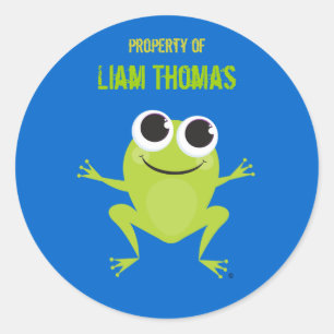 Frog Identification Sticker