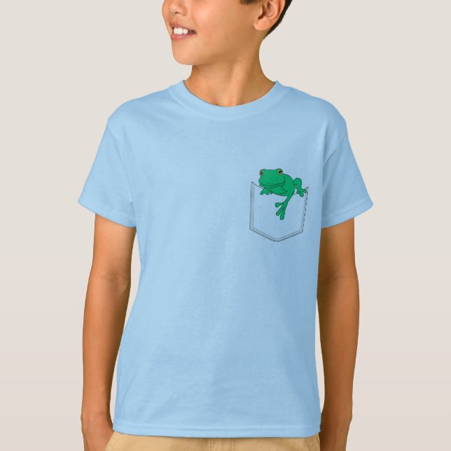 Frog in a pocket T-Shirt (Front)
