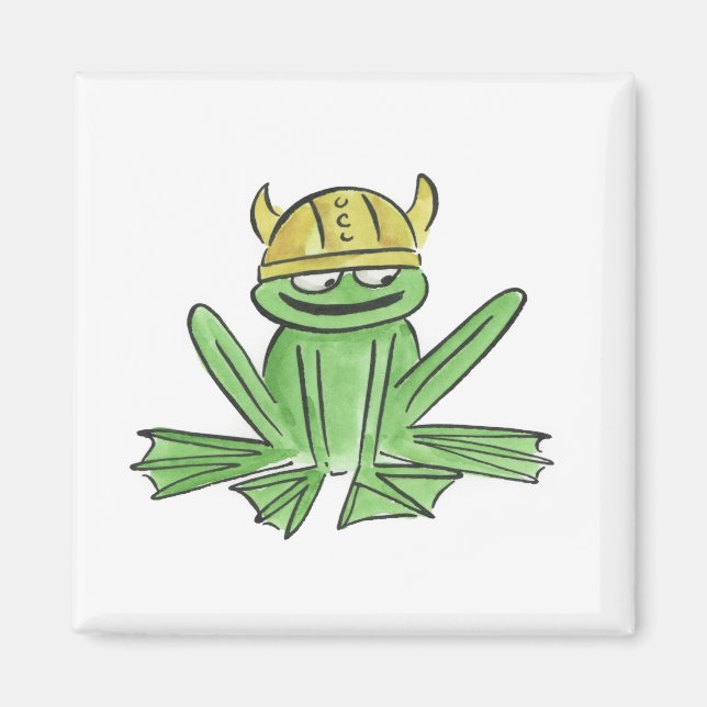 Frog in Tarnhelm Magnet (Front)