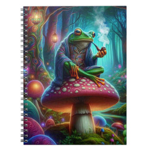 Frog in Thought Notebook