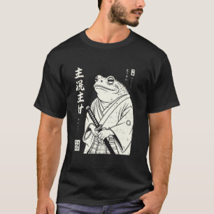 Frog Japanese Samurai Warrior Ninja Japan Men Boys T-Shirt