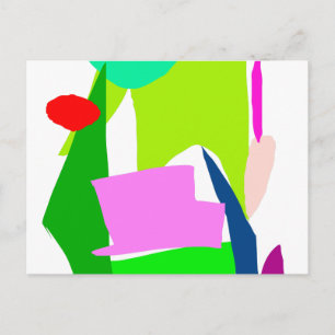 Frog Jumping High Sky Rainy Season Hot Postcard