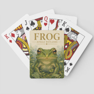 Frog Jungle Wetlands Wildlife Playing Cards