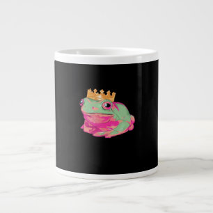 Frog King - Funky Meme Classic Large Coffee Mug