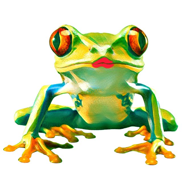 Frog Kiss Lipstick T-Shirt (Creator Uploaded)