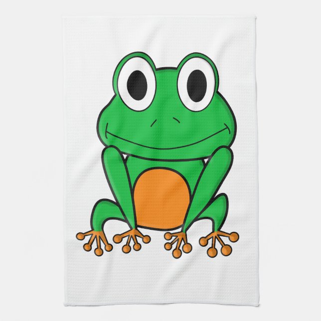 Frog Kitchen Towel (Vertical)