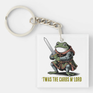 Frog Knight ’Twas the Carbs Keychain