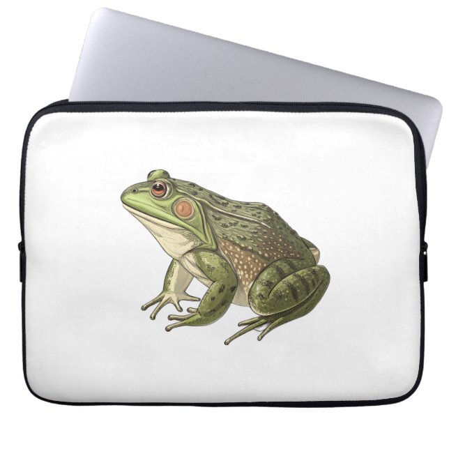 Frog Laptop Sleeve (Front)