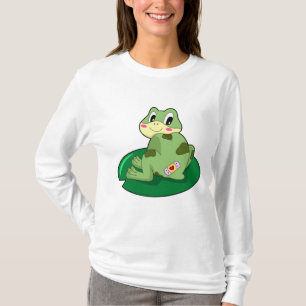 Frog Leaf Heart Plaster T-Shirt