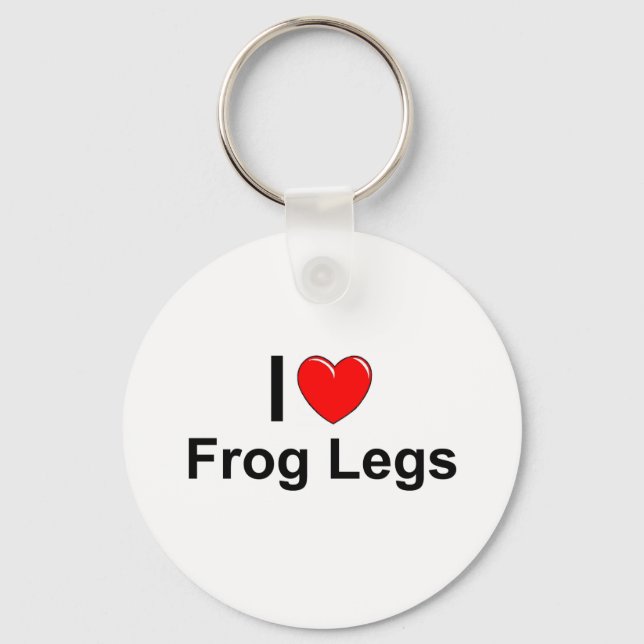 Frog Legs Keychain (Front)