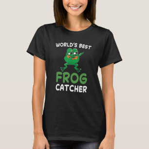 Frog Love Toad Frog Catcher Hunter Amphibian Catch T-Shirt