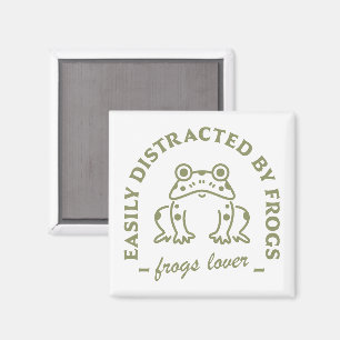 Frog lover funny quotes cottagecore aesthetic magnet