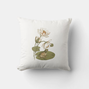 Frog Lover In Seersucker American MoJo Pillows