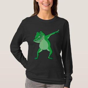Frog Men's Dabbing Women's Animal Motif T-Shirt