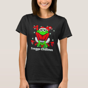 Frog Merry Christmas Mashup T-Shirt