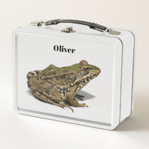 Frog Metal Lunch Box