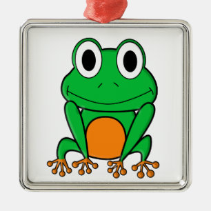 Frog Metal Ornament