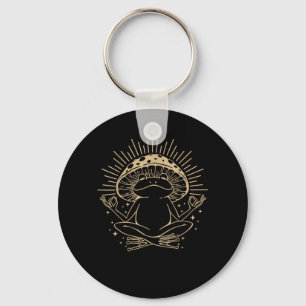 Frog & Minimalism Cottage  Aesthetic Goblincore Keychain
