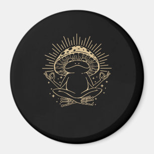 Frog & Minimalism Cottage  Aesthetic Goblincore Magnet