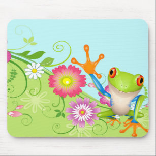 frog mouse pad