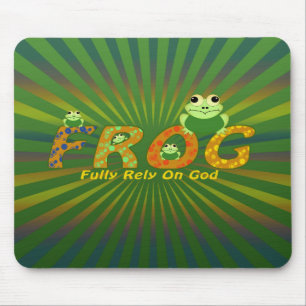 FROG MOUSE PAD