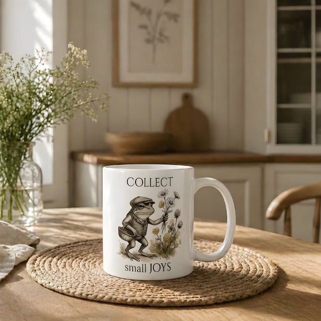 Frog Mug - "Collect Small Joys" (Creator Uploaded)