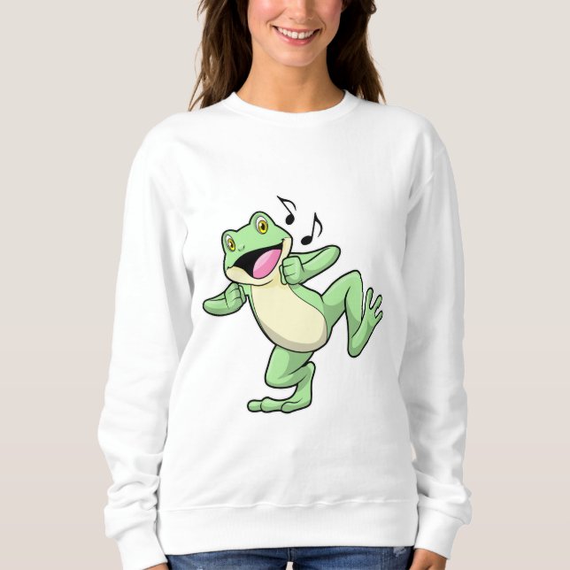 Frog Music Dance Sweatshirt (Front)