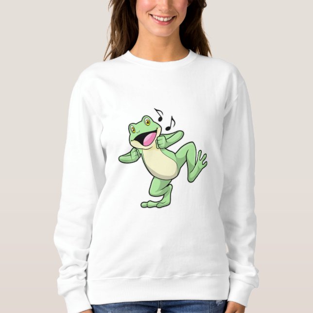 Frog Music Dance Sweatshirt (Front)
