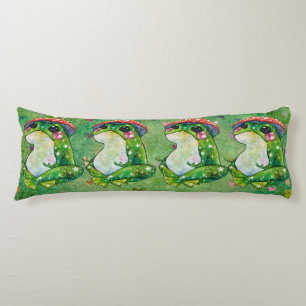 Frog named Clover Body Pillow